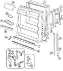 Diagram for 04 - Fresh Food Door