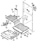 Diagram for 02 - Freezer Compartment