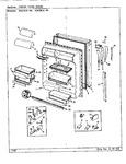 Diagram for 05 - Fresh Food Door