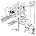 Diagram for 01 - Freezer Compartment