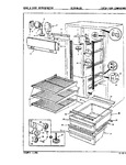 Diagram for 03 - Fresh Food Compartment