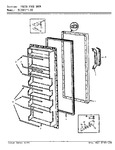 Diagram for 04 - Fresh Food Door