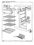 Diagram for 02 - Fresh Food Compartment