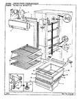 Diagram for 02 - Fresh Food Compartment