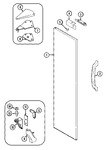 Diagram for 03 - Freezer Outer Door