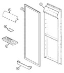 Diagram for 05 - Fresh Food Inner Door