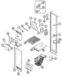 Diagram for 01 - Freezer Compartment