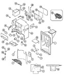 Diagram for 05 - Ice & Water Dispenser