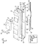 Diagram for 02 - Freezer Door