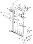 Diagram for 02 - Fresh Food Compartment