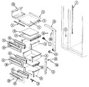 Diagram for 07 - Shelves & Accessories