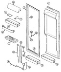 Diagram for 05 - Fresh Food Inner Door