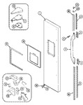 Diagram for 03 - Freezer Outer Door