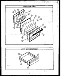 Diagram for 05 - Oven Door Parts