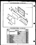 Diagram for 08 - Plain Oven Door Assy