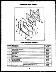 Diagram for 08 - Upper Oven Door Assy