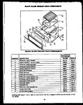 Diagram for 01 - Black Glass Broiler Door Components