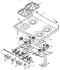 Diagram for 04 - Open Top Burner Assy