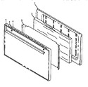 Diagram for 06 - Oven Door Assy