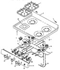 Diagram for 04 - Open Top Burner Assy