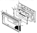 Diagram for 05 - Oven Door Assy