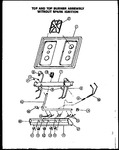 Diagram for 03 - Top & Top Burner Assy Without Spark Ign