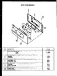 Diagram for 04 - Oven Door Assy