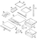 Diagram for 11 - Shelves & Accessories