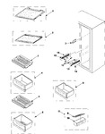 Diagram for 12 - Refrigerator Shelves