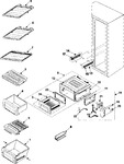 Diagram for 12 - Refrigerator Shelves