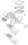 Diagram for 12 - Refrigerator Shelves