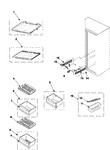 Diagram for 12 - Refrigerator Shelves