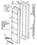 Diagram for 02 - Freezer Door