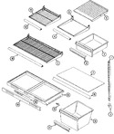 Diagram for 06 - Shelves & Accessories