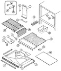 Diagram for 01 - Freezer Compartment