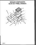 Diagram for 02 - Broiler Compnt Slide Out Panel/drawer
