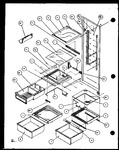 Diagram for 08 - Ref Shelving And Drawers