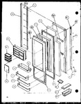 Diagram for 12 - Ref Door