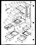 Diagram for 14 - Ref Shelving And Drawers