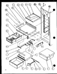 Diagram for 09 - Ref Shelving And Drawers