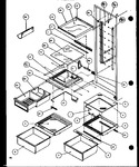 Diagram for 06 - Ref Shelving And Drawers