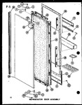 Diagram for 11 - Ref Door Assy