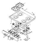 Diagram for 05 - Open Top Burner Assy