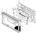 Diagram for 05 - Oven Door Assy