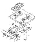 Diagram for 06 - Sealed Top Burner Assy