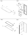 Diagram for 13 - Refrigerator Door, Trim & Handles