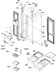 Diagram for 12 - Refrigerator/freezer Lights And Hinges