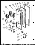 Diagram for 10 - Ref Door