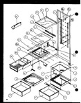 Diagram for 13 - Ref Shelving And Drawers