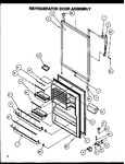 Diagram for 09 - Ref Door Assy